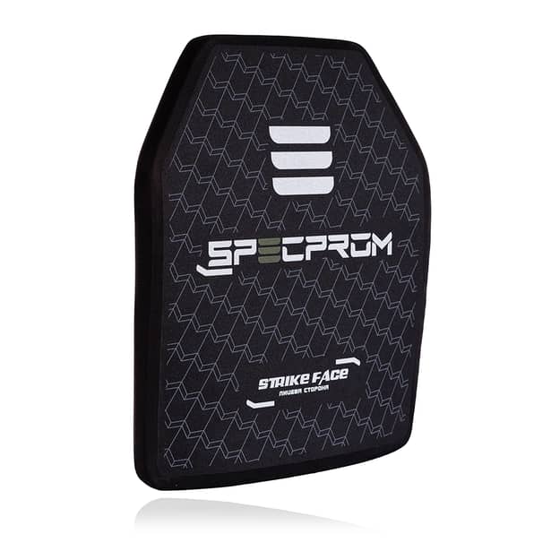 1 - Поліетиленова бронеплита S-Line 3-го класу SPECPROM. Вага 1,58 кг. Розмір 26 на 33 см.