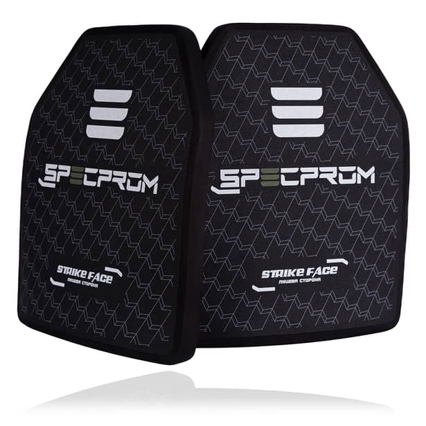 5 - Поліетиленова бронеплита S-Line 3-го класу SPECPROM. Вага 1,58 кг. Розмір 26 на 33 см.