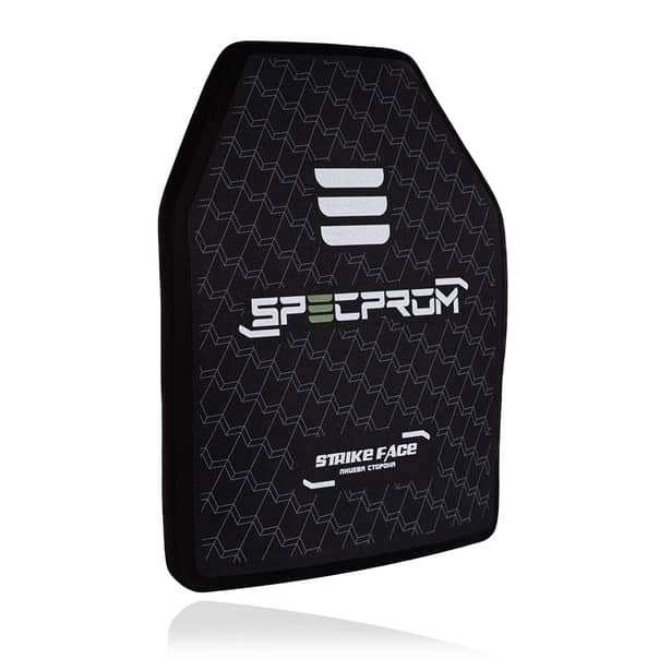 1 - Поліетиленова бронеплита S-Line 3-го класу SPECPROM. Вага 1,77кг. Розмір 27.5 на 35 см.