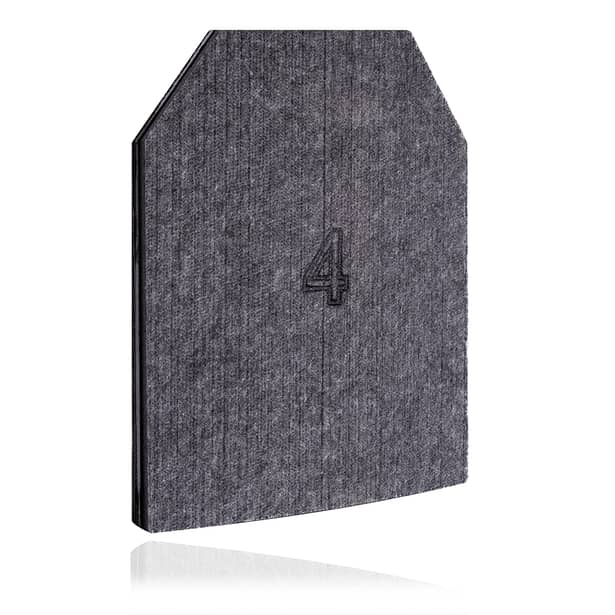 2 - Сталева бронеплита 4-го класу. Вага 3.7 кг. Розмір 27 на 33 см.