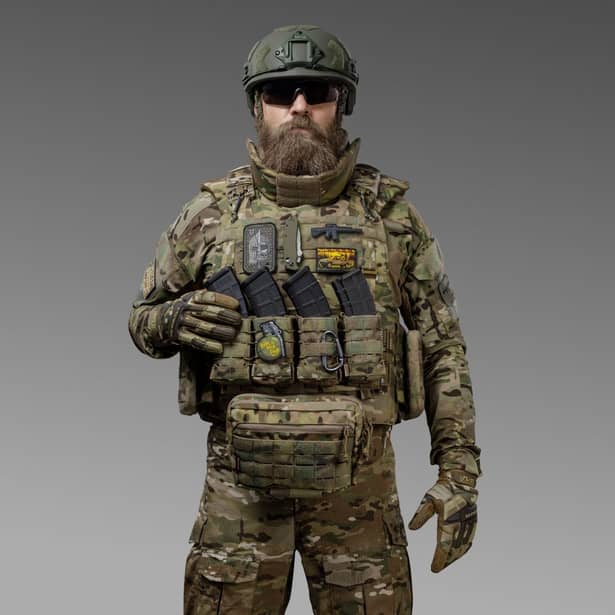 6 - Бокові бронепластини 3-го класу НВМПЕ. SPECPROM. Вага 0.62кг. Размер 21.5 на 16см. Мультикам. 2шт