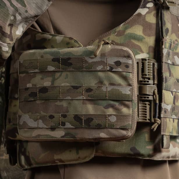 5 - Бокові бронепластини 3-го класу НВМПЕ. SPECPROM. Вага 0.62кг. Размер 21.5 на 16см. Мультикам. 2шт