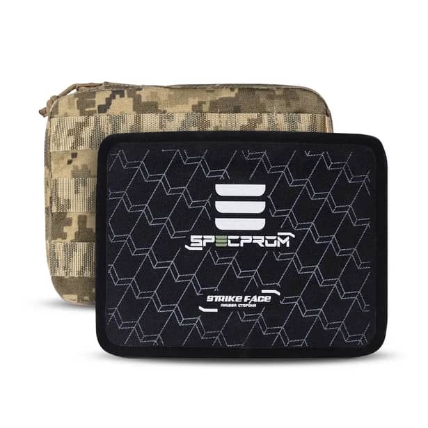 1 - Бокові бронепластини НВМПЕ 3-го класу SPECPROM. Вага 0.62кг. Размер 21.5 на 16см. Піксель. 2шт