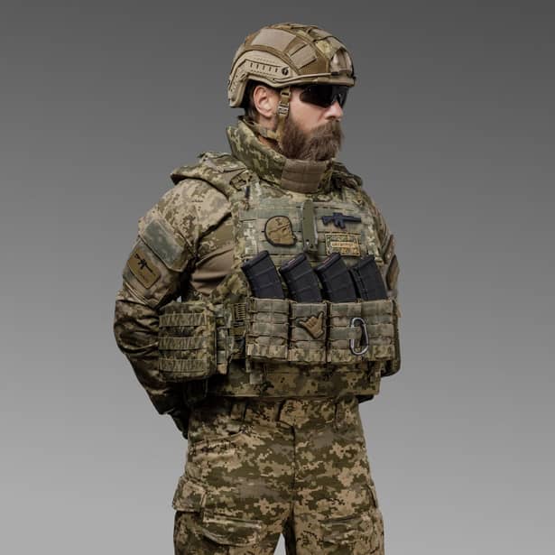 5 - Бокові бронепластини НВМПЕ 3-го класу SPECPROM. Вага 0.62кг. Размер 21.5 на 16см. Піксель. 2шт