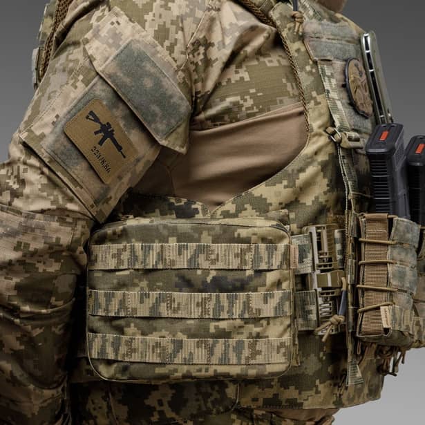 3 - Бокові бронепластини НВМПЕ 3-го класу SPECPROM. Вага 0.62кг. Размер 21.5 на 16см. Піксель. 2шт