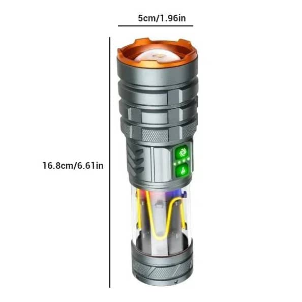 9 - Фонарь ручной YEMAO YM-G580 2500LM