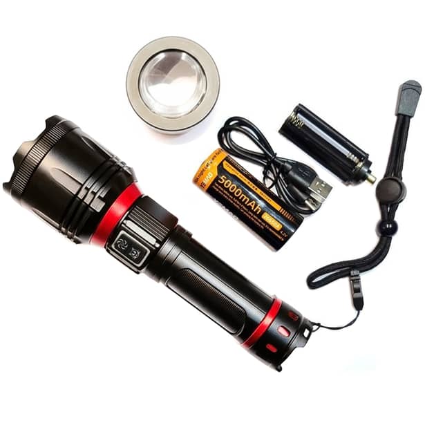 2 - Фонарь ручной YEMAO YM-B631-D 2500LM