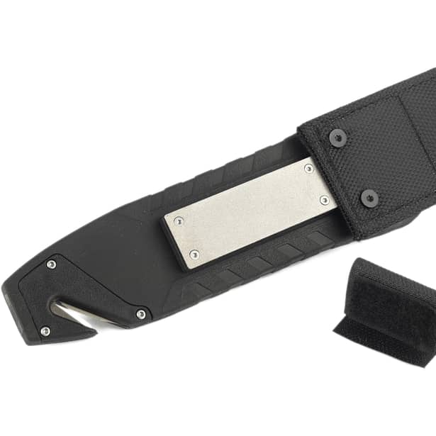 4 - Нож охотничий Ganzo G8012V2-BK с паракордом. Черный