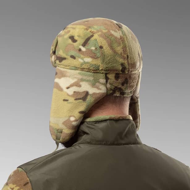 4 - Шапка вушанка флісова. Мультикам