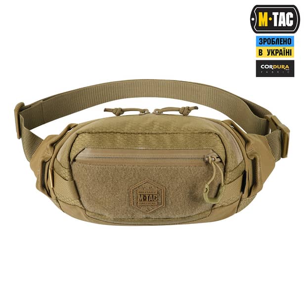 2 - Поясная сумка M-TAC  Waist Bag Elite Hex. Койот
