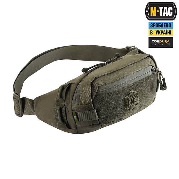 3 - Поясная сумка M-TAC  Waist Bag Elite Hex. Олива