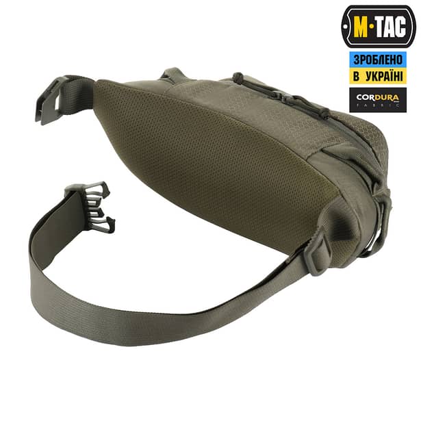 4 - Поясная сумка M-TAC  Waist Bag Elite Hex. Олива