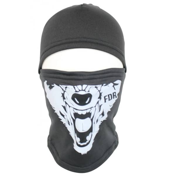 1 - Балаклава флісова Pancer Вовк. Чорний