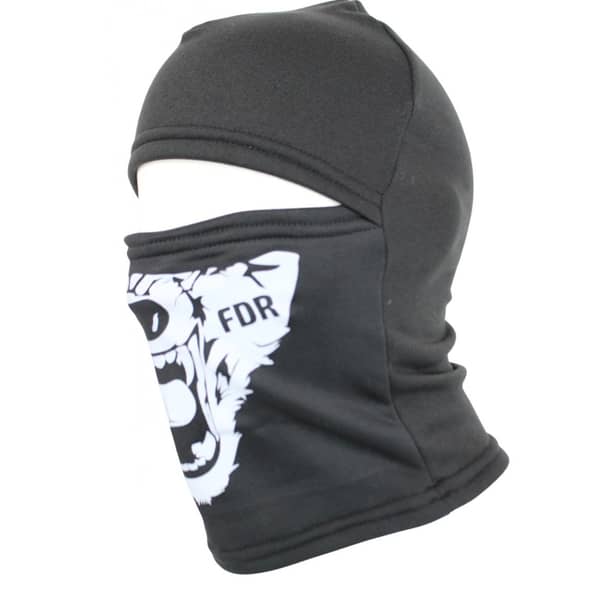 2 - Балаклава флісова Pancer Вовк. Чорний