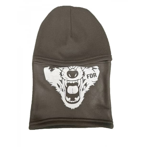 4 - Балаклава флісова Pancer Вовк. Олива