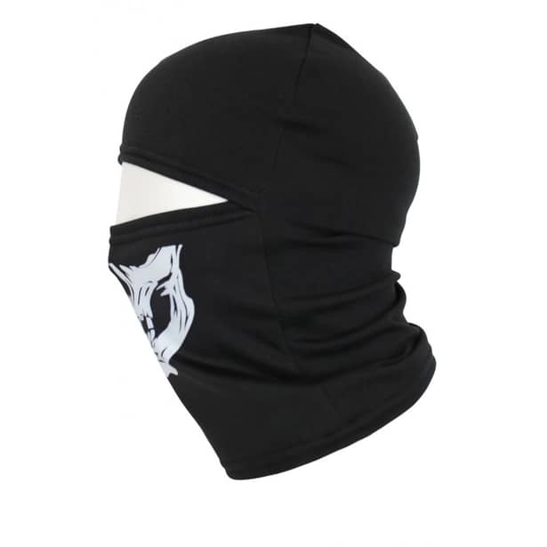 3 - Балаклава флісова Pancer Череп. Чорний