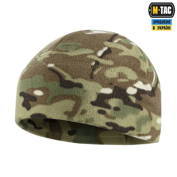 4 - Шапка флісова M-Tac Watch Cap Elite із Slimtex. Мультикам