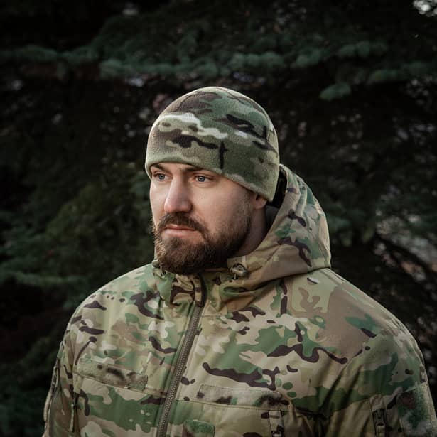 10 - Шапка флісова M-Tac Watch Cap Elite із Slimtex. Мультикам