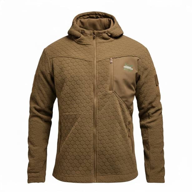 1 - Кофта флисовая Global Ballistics HexaGon. Койот