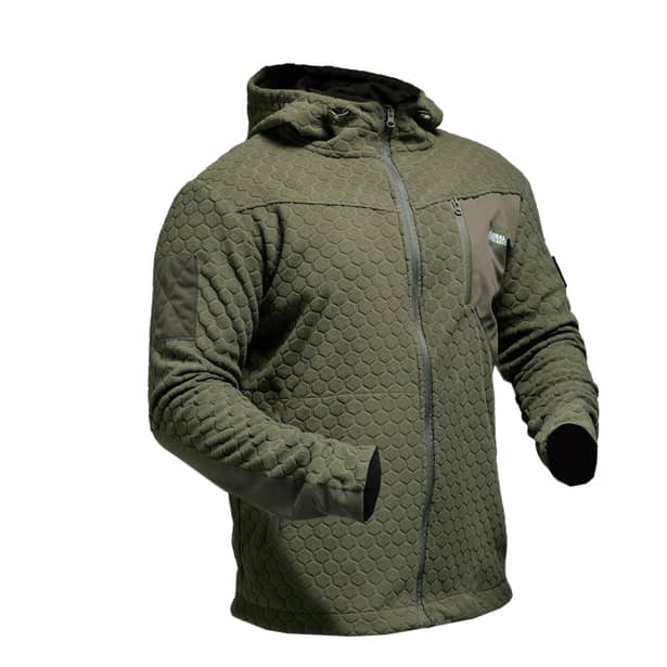 3 - Кофта флисовая Global Ballistics HexaGon. Олива