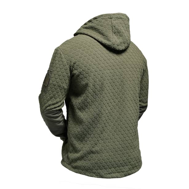 4 - Кофта флисовая Global Ballistics HexaGon. Олива