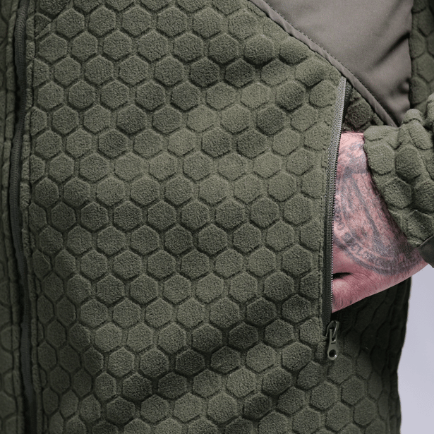 7 - Кофта флисовая Global Ballistics HexaGon. Олива