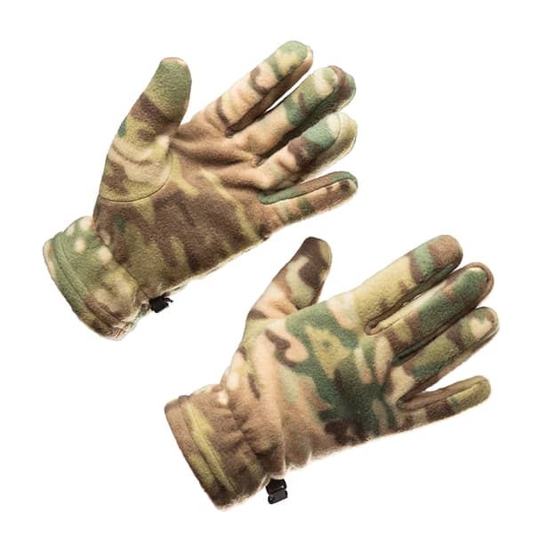 3 - Флісовий набір аксесуарів SPECPROM: шапка + рукавички + баф. Мультикам