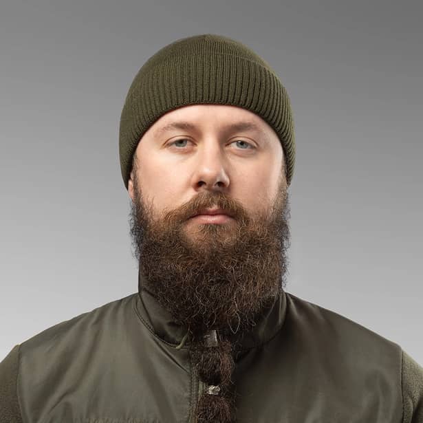 2 - Шапка утеплена. Олива