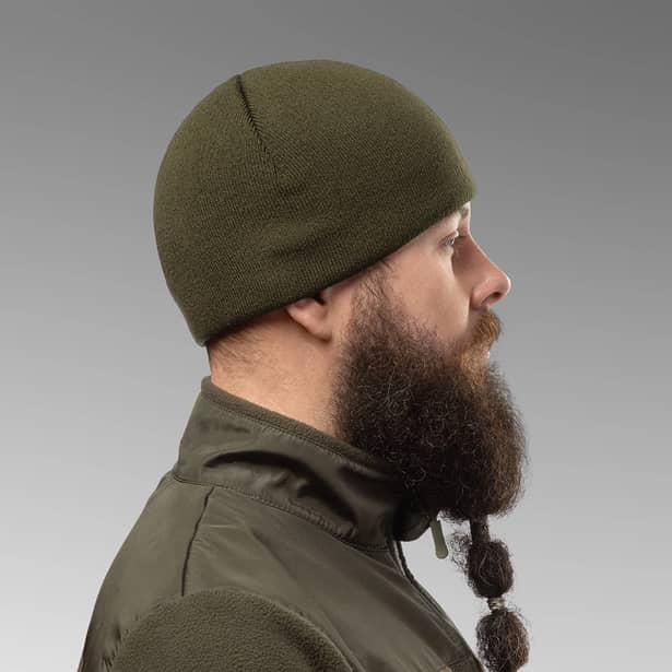 3 - Шапка утеплена на флісі. Олива