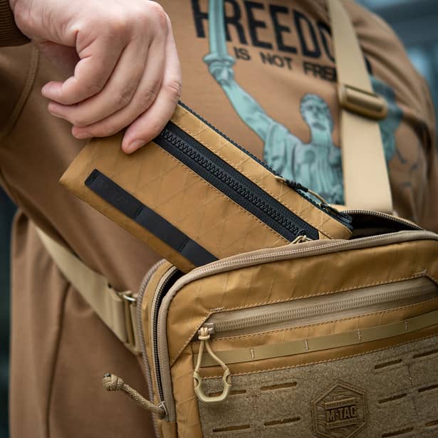 12 - Горизонтальний гаманець M-Tac X-Pac Elite. Койот