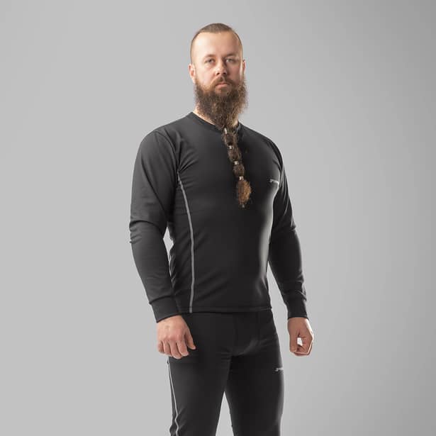 3 - Комплект термобелья SPECPROM мужской из микродайвинга. Черный