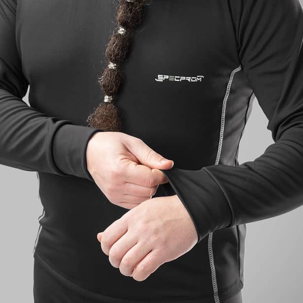 5 - Комплект термобелья SPECPROM мужской из микродайвинга. Черный