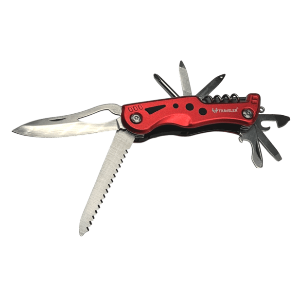 4 - Мультитул швейцарский нож Traveler M306 с фонариком