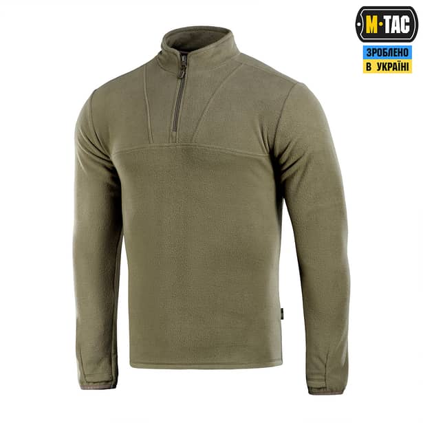 1 - Кофта флісова M-Tac Delta Fleece. Зелена Олива
