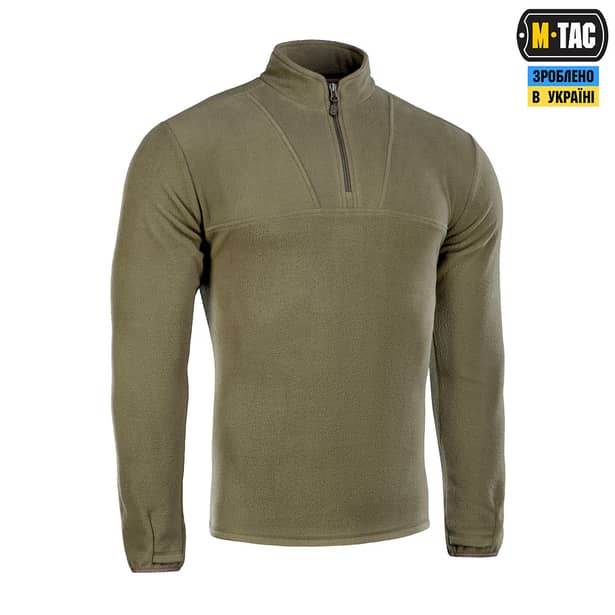 2 - Кофта флісова M-Tac Delta Fleece. Зелена Олива
