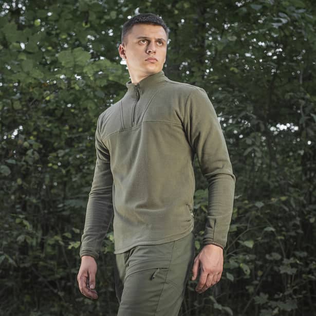 9 - Кофта флісова M-Tac Delta Fleece. Зелена Олива