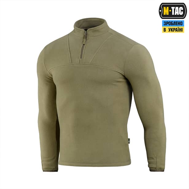 1 - Кофта флисовая M-Tac Delta Fleece. Коричневый