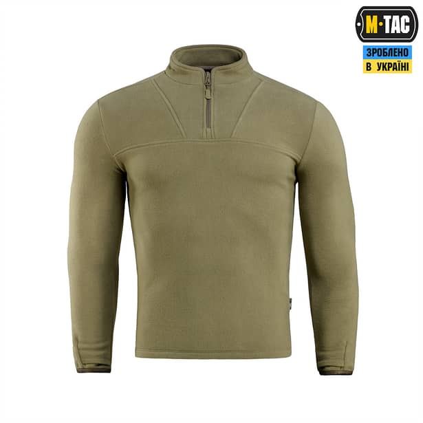 3 - Кофта флисовая M-Tac Delta Fleece. Коричневый