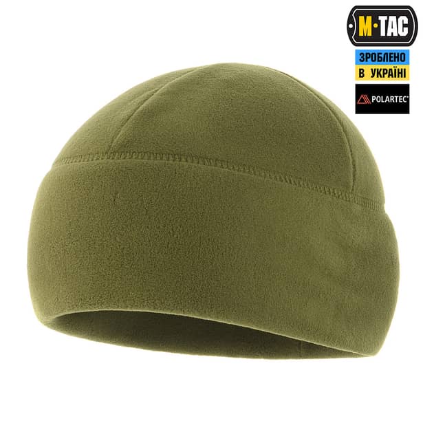 2 - Шапка флісова M-Tac Watch Cap Polartec. Олива