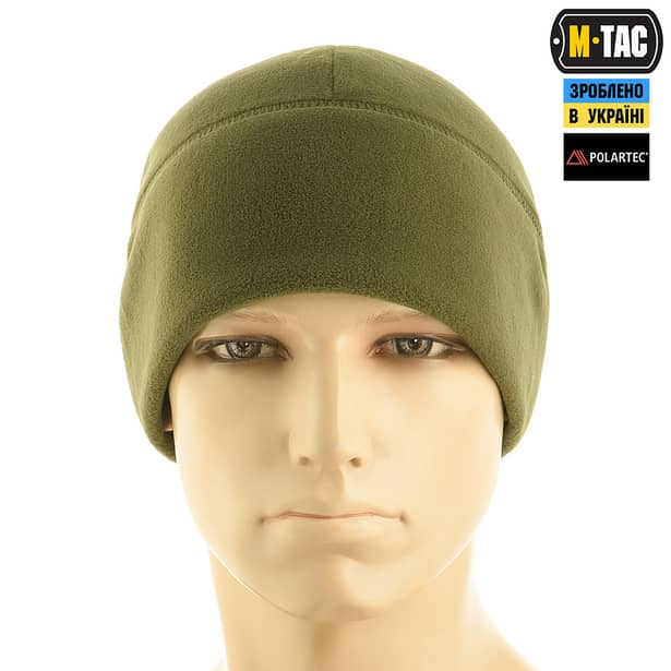 4 - Шапка флісова M-Tac Watch Cap Polartec. Олива