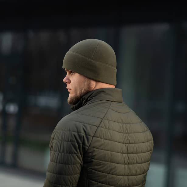 8 - Шапка флісова M-Tac Watch Cap Polartec. Олива