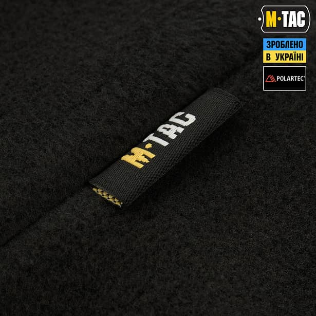 5 - Шапка флісова M-Tac Watch Cap Polartec. Чорний