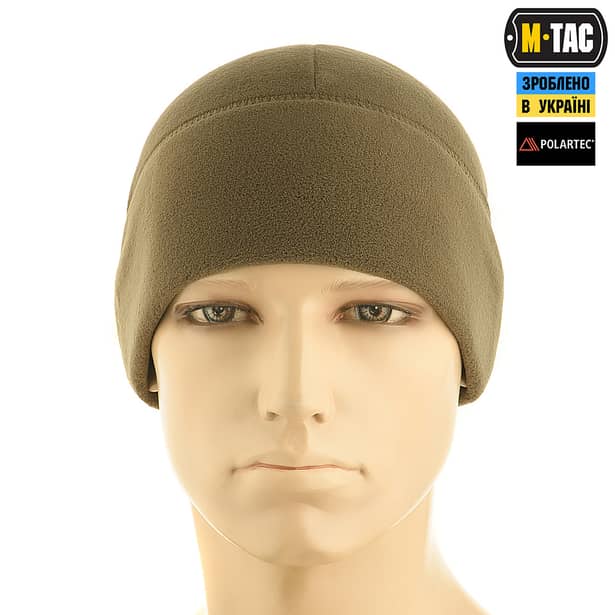 5 - Шапка флісова M-Tac Watch Cap Polartec. Коричневий