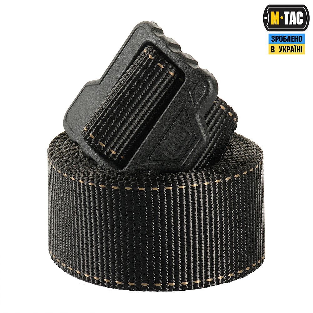 3 - Тактичний ремінь M-Tac Paratrooper Belt. Чорний