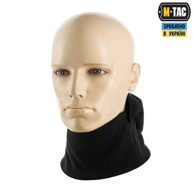 4 - Балаклава-ніндзя M-Tac Elite фліс (320г/м2) Чорний