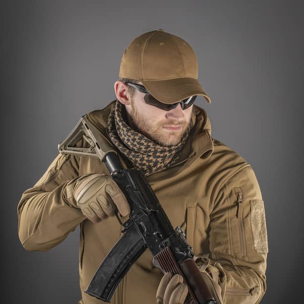 8 - Тактична кепка M-Tac Elite Flex ріп-стоп. Койот