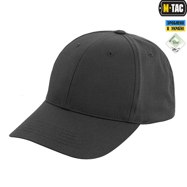 5 - Тактична кепка M-Tac Elite Flex ріп-стоп. Сірий