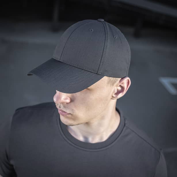 7 - Тактична кепка M-Tac Elite Flex ріп-стоп. Сірий