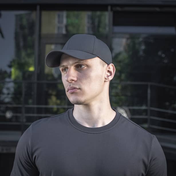 8 - Тактична кепка M-Tac Elite Flex ріп-стоп. Сірий