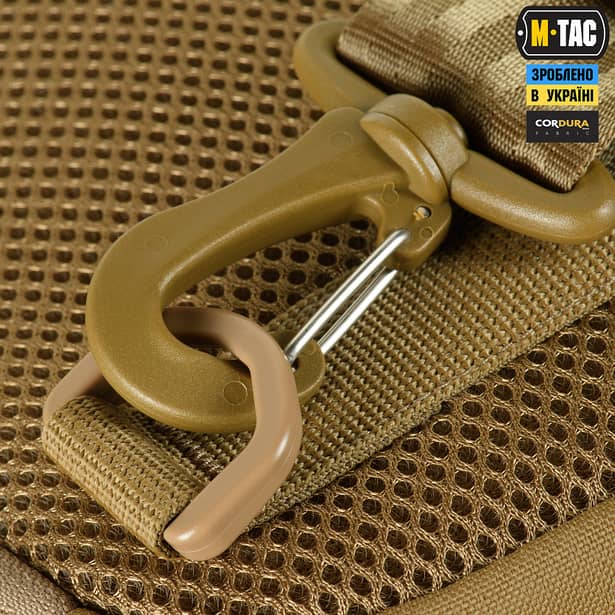 4 - Сумка через плече M-Tac Cross Bag Elite Hex. Койот